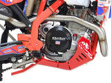 AXP Racing Beta 4-stroke RR|Race Edition (24-) Xtrem Skid Plate with Linkage Guard Red
