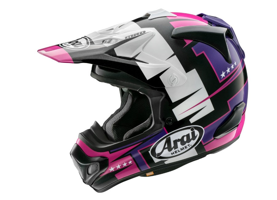 Arai VX-Pro4 Battle Purple Helmet – Sierra Motorcycle Supply