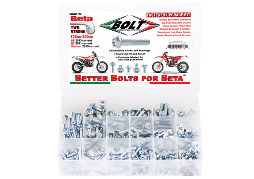 BOLT Brake Rotor Fastener Kits for BETA