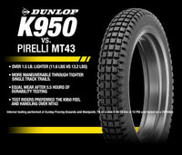Dunlop K950 4.00-18 Tire