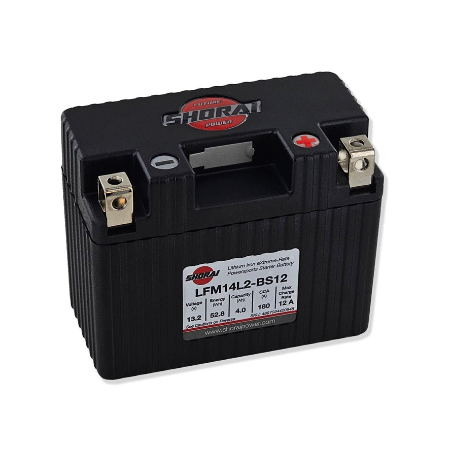 Shorai LFM14L2-BS12 Lithium Iron Powersports Battery – Sierra