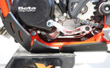 AXP Racing Beta 300RR|250RR (18-19) Xtrem Skid Plate with Linkage Guard Black