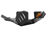 AXP Racing Beta 300RR|250RR (20-) Xtrem Skid Plate with Linkage Guard Black