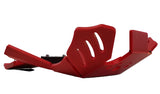 AXP Racing Beta 300RR|250RR (20-) Xtrem Skid Plate with Linkage Guard Red
