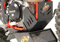 AXP Racing Beta 4-stroke (20-22) Xtrem Skid Plate with Linkage Guard Black