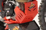 AXP Racing Beta 4-stroke (20-22) Xtrem Skid Plate with Linkage Guard Red