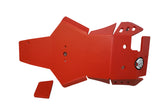 AXP Racing Beta XTrainer (15-22) Xtrem Skid Plate with Linkage Guard Red