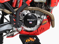 AXP Racing Beta 4-stroke RR|Race Edition (23-) Xtrem Skid Plate with Linkage Guard Red