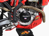 AXP Racing Beta 4-stroke RR|Race Edition (23) Xtrem Skid Plate with Linkage Guard Red