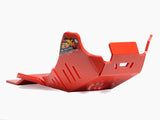 AXP Racing Beta 4-stroke RR|Race Edition (23) Xtrem Skid Plate with Linkage Guard Red