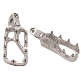 Beta RX|RR|RR-S (20-on) Fastway Footpegs Silver