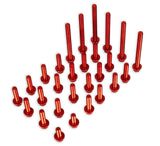Beta 4-stroke (20-) Red Aluminum Engine Bolt Kit