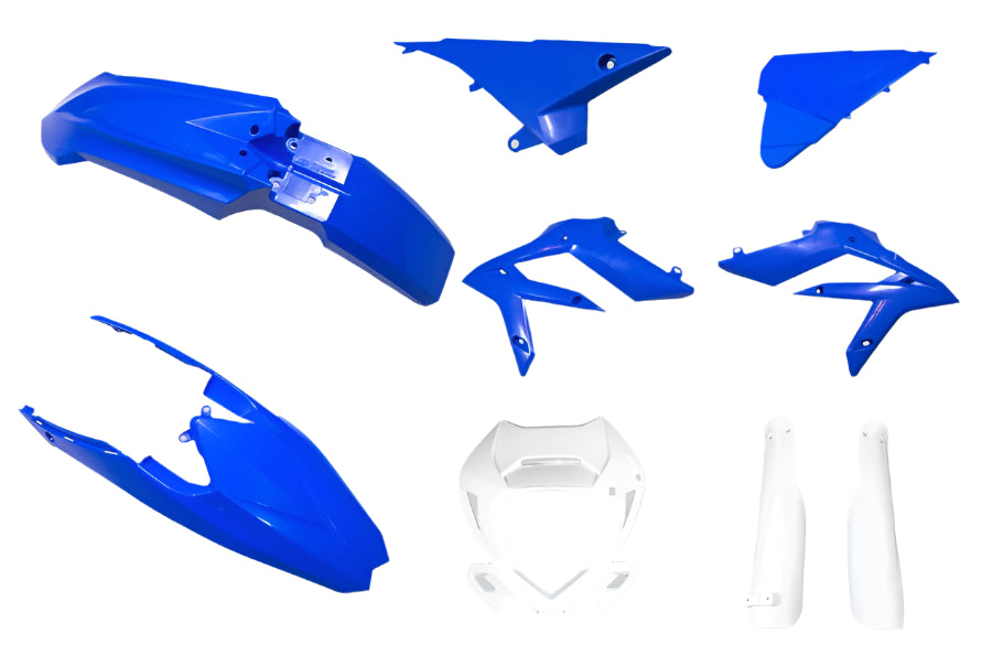 Beta XTrainer (2022) Plastics Kit Blue Sierra Motorcycle Supply