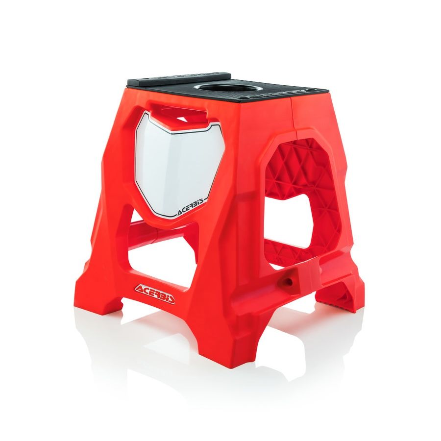 red cycling products mobiler fahrradständer Acerbis Beta 711 Bike Stand Red – Sierra Motorcycle Supply