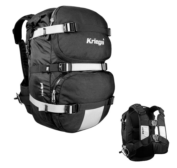 Kriega R30 Backpack – Sierra Motorcycle Supply