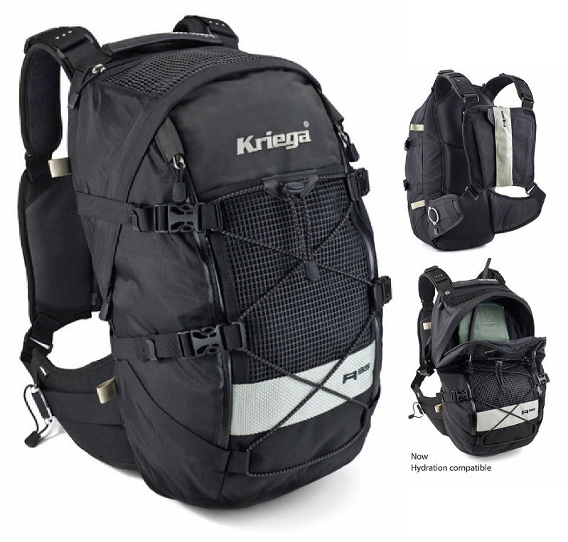 Kriega R35 バックパック 黒 Kriega R35 Backpack – Sierra Motorcycle Supply