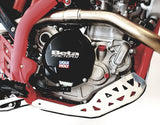 P-Tech Beta 4-stroke (20-) Aluminum Skid Plate with Linkage Guard
