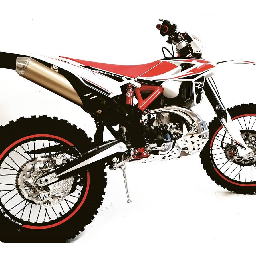 Protection Thermique Pour Pot D'échappement Moto Beta RR250/300 2013-2023 - 60 Cm, Anti-chaleur Et Durable.