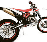 P-Tech Beta 300RR|250RR (20-22) Aluminum Skid Plate with Pipe Guard