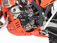 AXP Racing Beta 200RR|125RR (23-) Xtrem Skid Plate with Linkage Guard Red