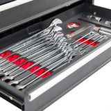 Bikemaster 3 Drawer Toolbox with 129 Piece Tool Set