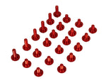 Beta (20-) Red Aluminum Chassis Bolt Kit