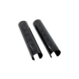 Beta Carbon Fiber Fork Protectors, Checkered Pattern