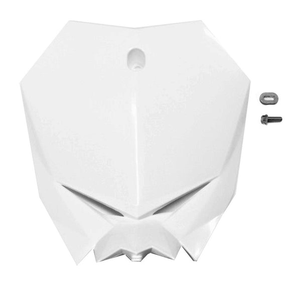 Beta (13-19) Front Number Plate White