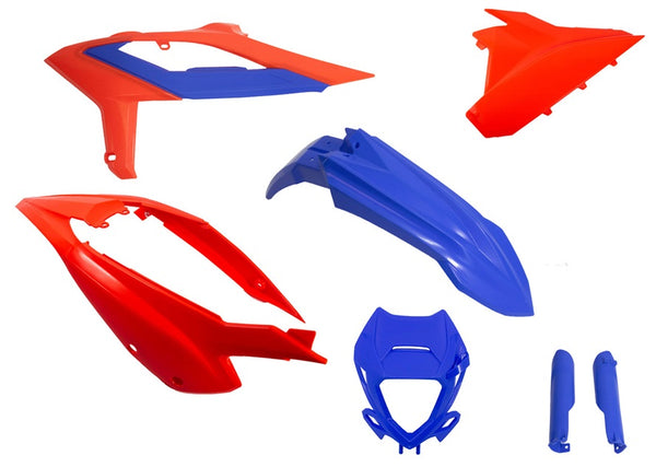 Beta RR Race Edition (24-) Plastics Kit Red/Blue