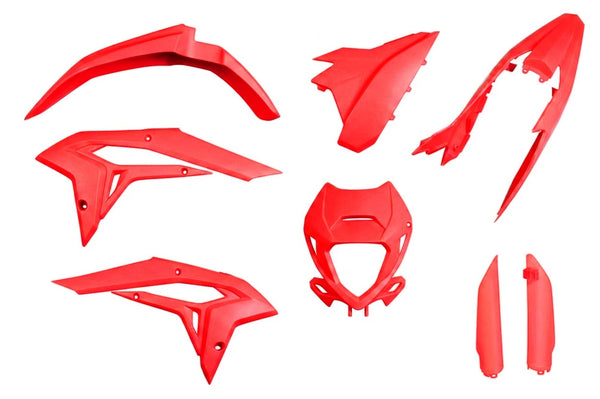 Beta XTrainer (23-) Plastics Kit Red – Sierra Motorcycle Supply