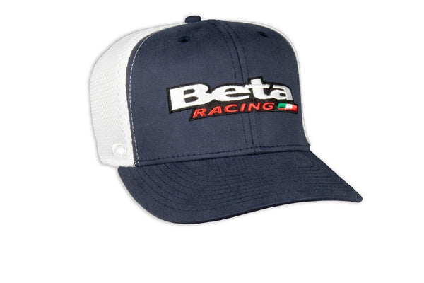 Beta Racing Stretch Fit Navy/Mesh Hat