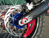 Beta Shark Fin Rear Disc Guard Black/Red