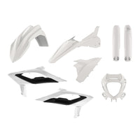 Polisport RR|RR-S (23-) Plastics Kit White/Black