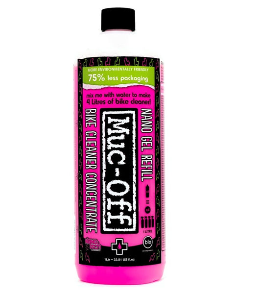 Muc-Off Nano Tech Biodegradable Motorcycle Cleaner 1 liter Refill – Sierra  Motorcycle Supply