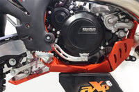AXP Racing Beta 300RR|250RR (18-19) Xtrem Skid Plate with Linkage Guard Red