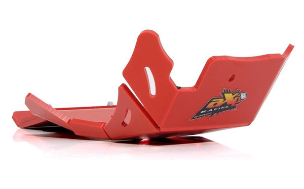 AXP Racing Beta 200RR|125RR (20-) Xtrem Skid Plate with Linkage Guard Red