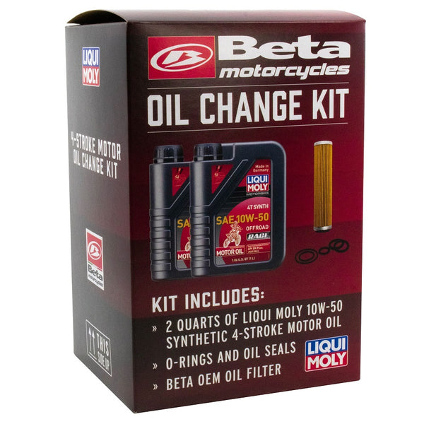 Beta USA Liqui Moly 4-Stroke Oil Change Kit