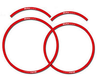 Beta Rim Decal Set Red
