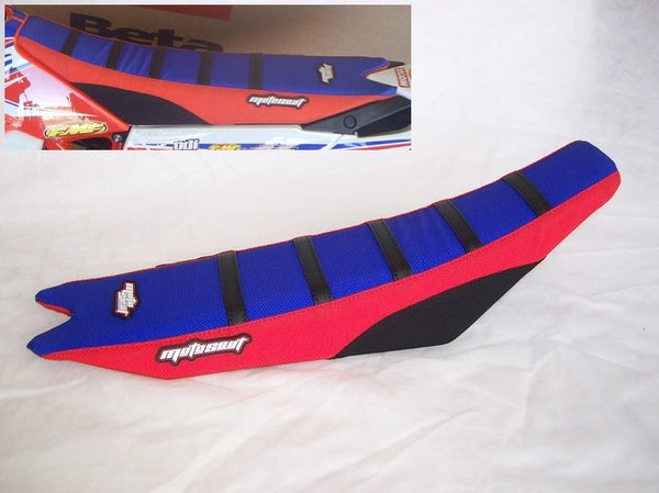 Beta Racing Red/Blue Seat Cover