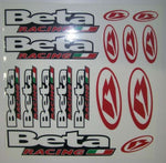 Beta Racing Large Sticker Pack