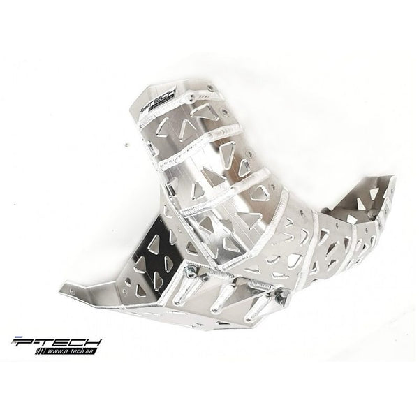 P-Tech Beta 300RR|RX|250RR (23-) Aluminum Skid Plate with Pipe Guard ...