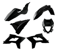 Polisport Beta RR (18-19) Restyle Plastics Kit Black