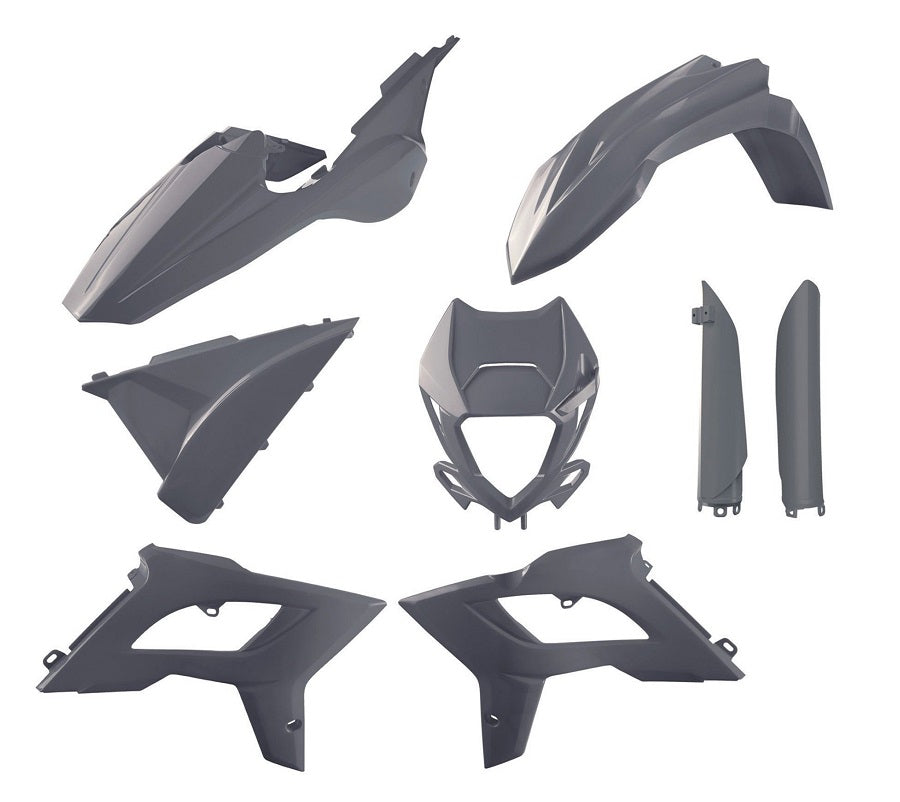 Polisport Beta RR (18-19) Restyle Plastics Kit Nardo Grey – Sierra 