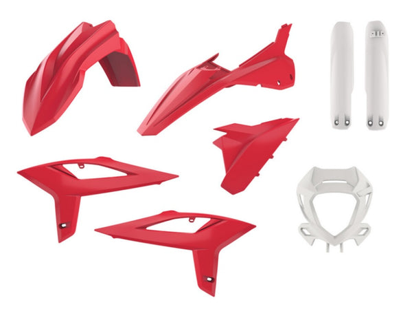 Polisport RR|RR-S (20-22) Plastics Kit Red/White