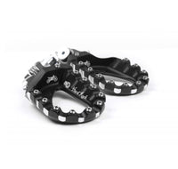 S3 Beta Hard Rock Aluminum Footpegs Black