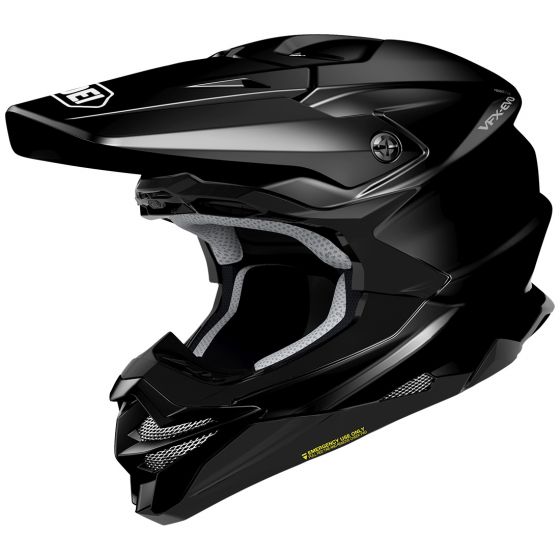 shoei black helmet with black visor Shoei VFX-EVO Helmet - Black